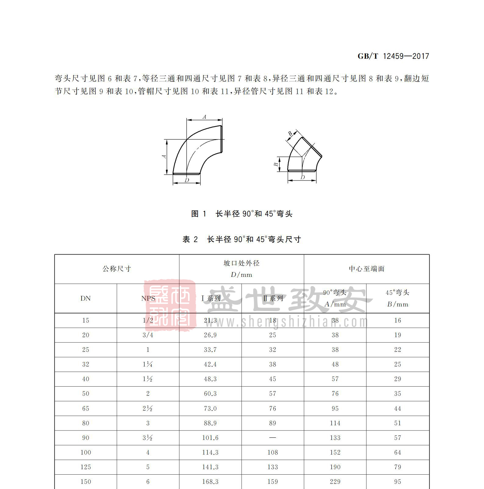 高压细水雾弯头